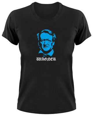 Richard Wagner Girlie Damen T-Shirt Shirt Oper Komponist Fanshirt Fan