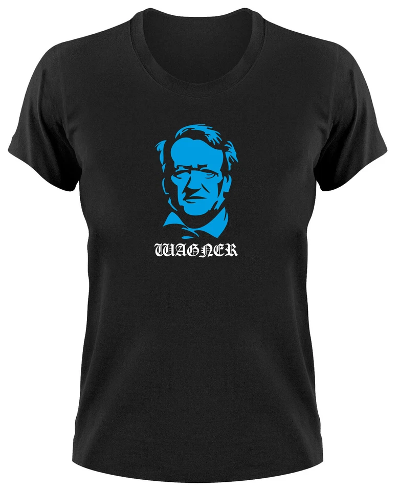 Richard Wagner Girlie Damen T-Shirt Shirt Oper Komponist Fanshirt Fan - Bild 1 von 1