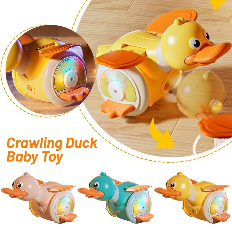 Crawling Duck Baby Toy Infant Sensory Runing Dancing Duck N5X3 Z3A8 R3Y6 L5 Z2J4