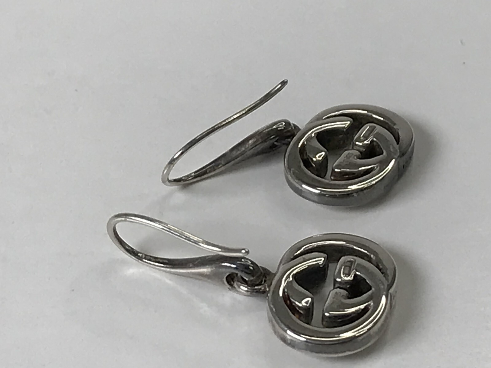 Gucci interlocking G 925Sterling Silver Dangle Ho… - image 20