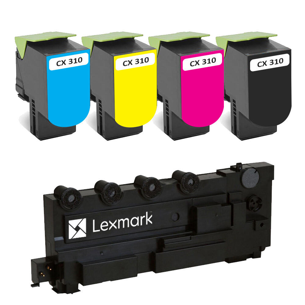 Pack Lexmark C540X75G NOPAN-INK pour imprimer des rapports de bureau sans tache