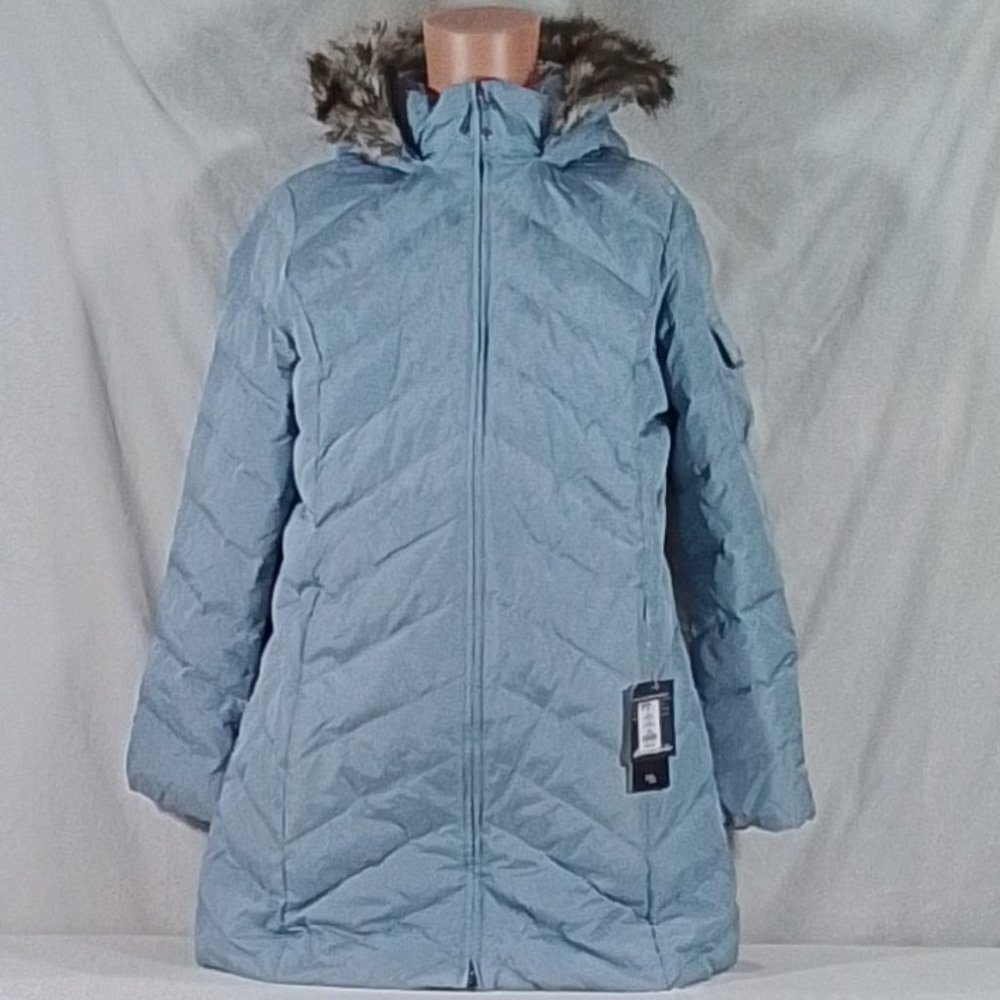 Women's Eddie Bauer Crystal Ridge Down Parka Med. Blue XL NWT eBay