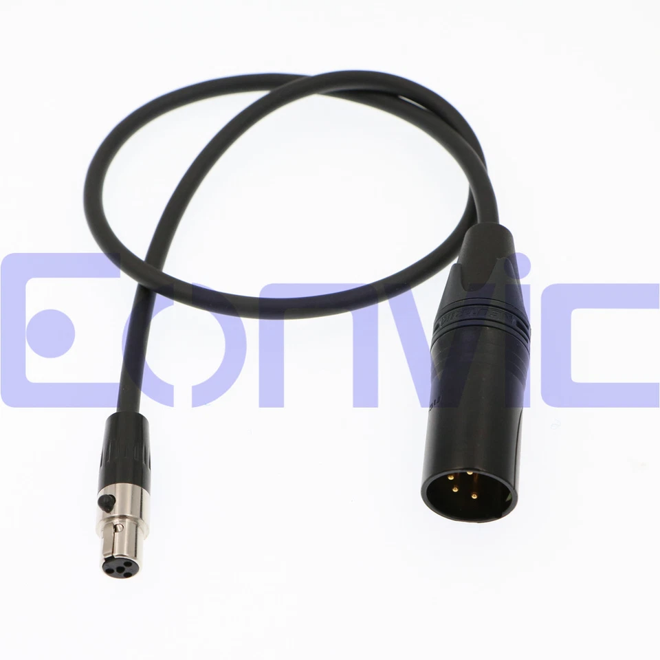 TVLogic Monitor Power Cable Mini XLR 4 Pin Female to 4 Pin XLR Male 60cm - Image 3 of 3