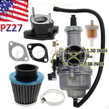 PZ27 Carburetor 125 150 200 250 300cc ATV Chinese Lifan Kazuma Zongshen Carb