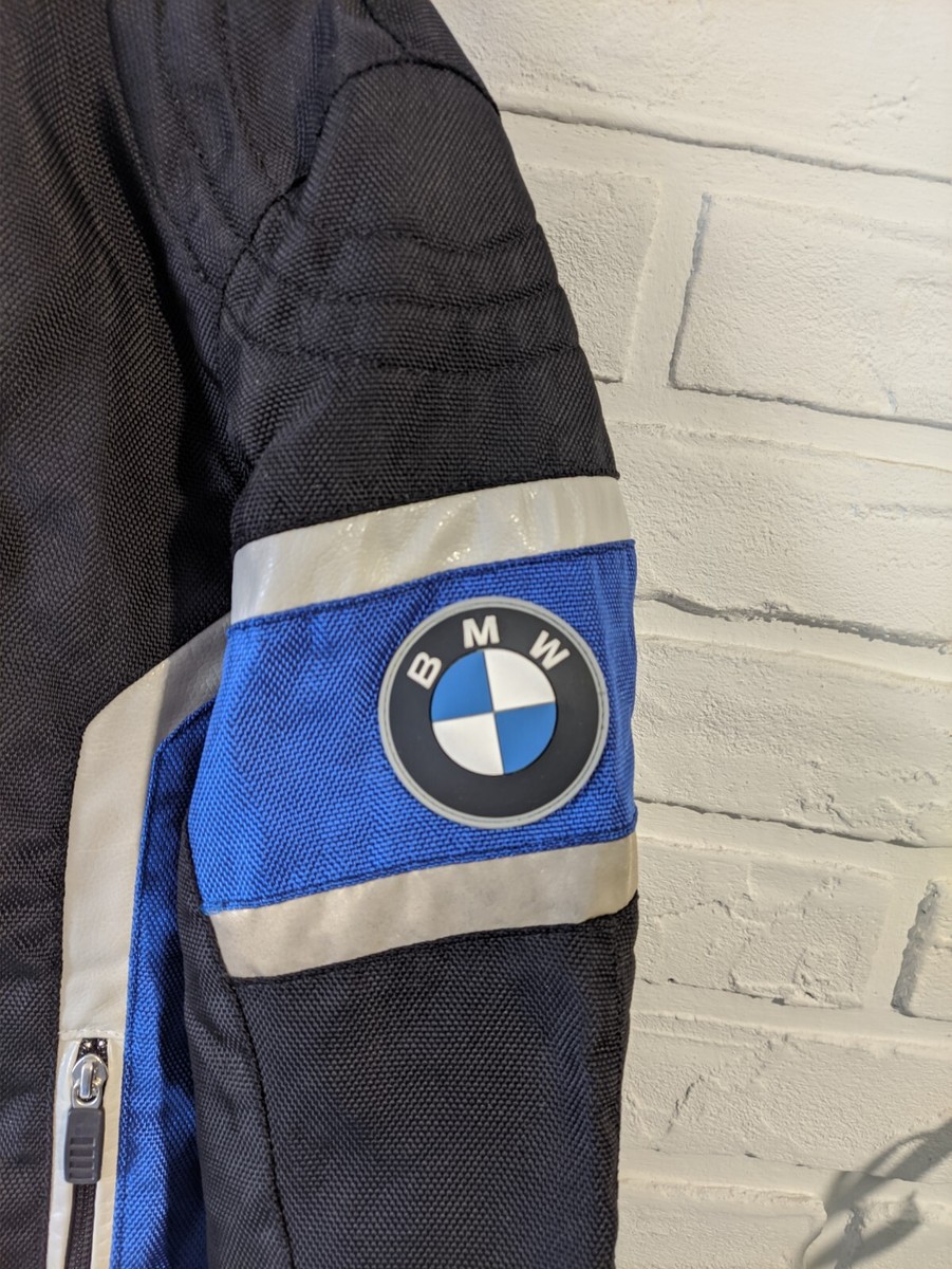 BMW Motorrad クラブ2ジャケット ブラック/ブルー BMW Motorrad Men's Padded Polyamide Motorcycle Club 2 Jacket