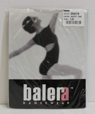 Balera Dance Tights Jazzy Tan Size LA Lg Adult Stirrup Tights Style Z6979