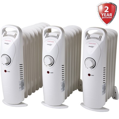 OIL FILLED RADIATORS 5/7/9 FIN COMPACT PORTABLE FIRE HEATER HOME OFFICE  CARAVAN | eBay