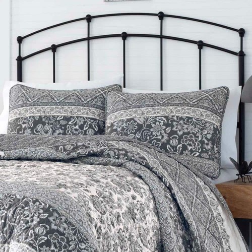Stone Cottage Quilt Set 104" x 96" Polyester Cotton Material King Size 3-Pieces - Picture 3 of 8