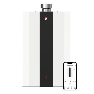 Eccotemp SH12-A Smart Home Indoor 4.0 GPM Natural Gas Tankless Water Heater