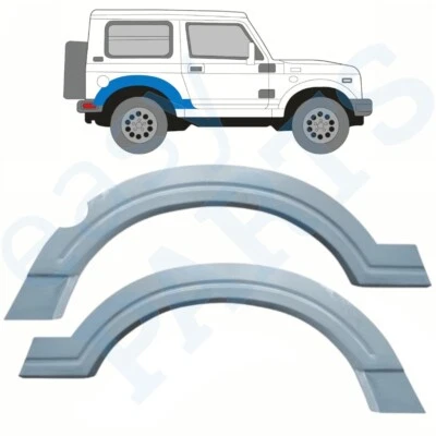 SUZUKI SAMURAI 1988-2004 Tôle de réparation Arrière / Paire - Photo 1/2