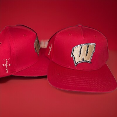 Cactus Jack Travis Scott x Mitchell & Ness Wisconsin Limited Edition Snapback