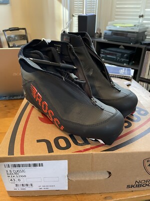 Rossignol Nordic X8 Classic Ski Boots Size 43 NIB