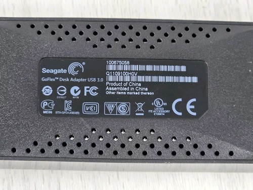 Seagate FreeAgent GoFlex Desk 3TB Hard Drive w/ Cables & PS Model 9ZQ2P6-500! - Picture 4 of 4