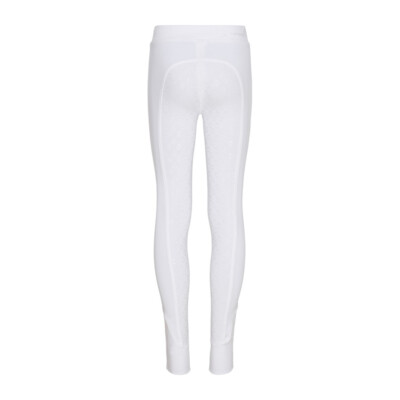 Equipage Kinderreithose Dai Kinderleggings Tights weiß Full Grip