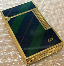 S.T.Dupont Gas Lighter Green Gold LINE 2 without box