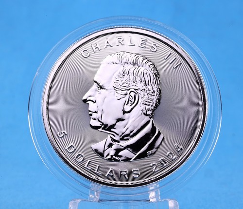 Canada Farbmünze 2024 Blue DRAGON 1 OZ SILBER - COLOR EDITION - 第 12/12 張圖片