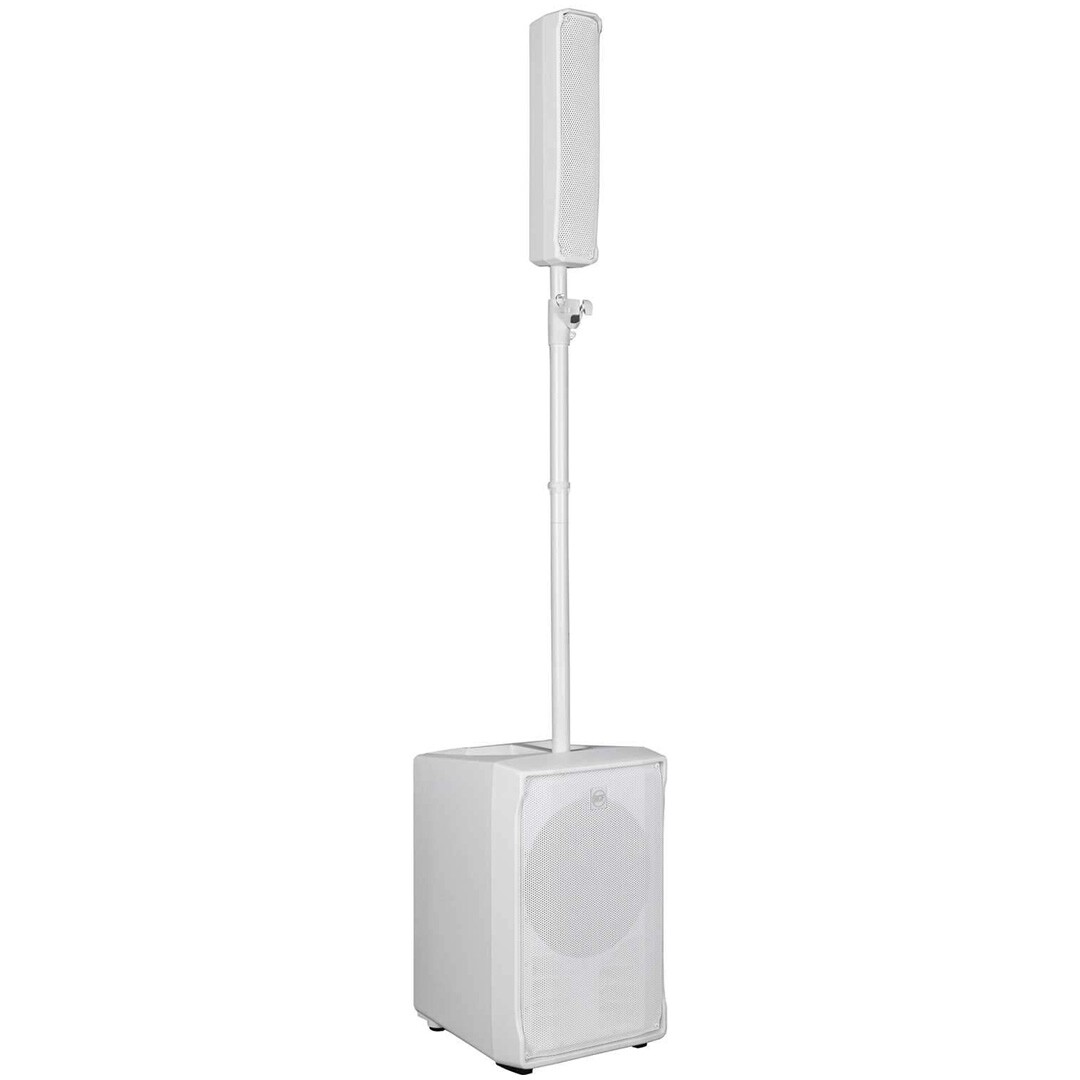 RCF Evox JMix 8 White Impianto Line Array con Mixer 700W RMS Evox JMix 8 White