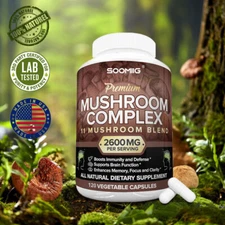 11 Mushroom Complex - Supports Attention And Concentration, Cognitive Function