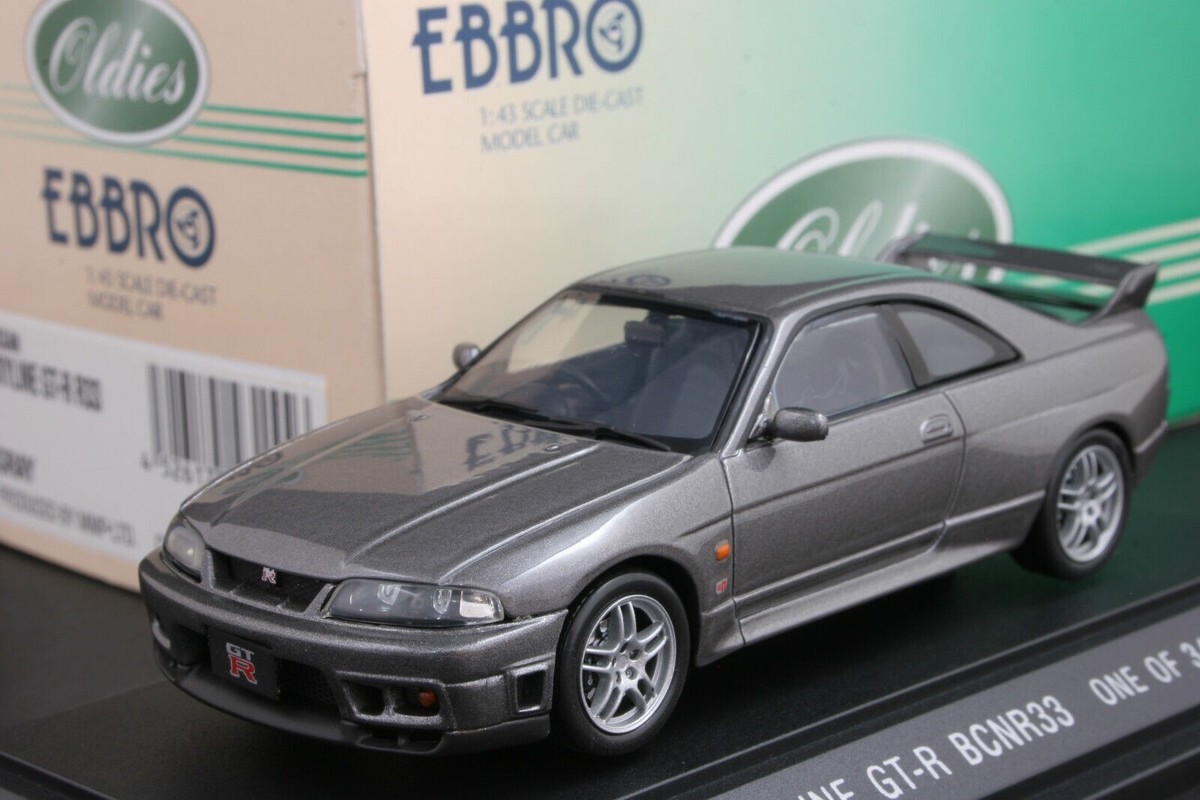Ebbro 1:43 Scale 1997 Nissan Skyline GT-R R33 V-spec Die Cast 
