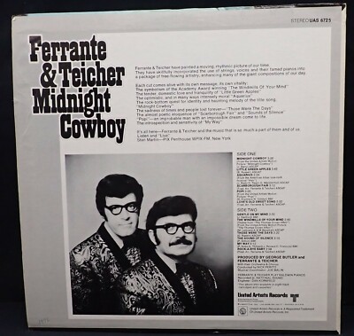 Ferrante & Teicher - Midnight Cowboy - United Artists 1969