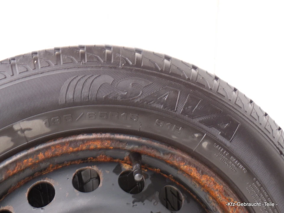 Renault Megane Scenic Kompletträder Reifen 195/65 R15 2x Dot 4607 2x Dot 1207 - Bild 3 von 4