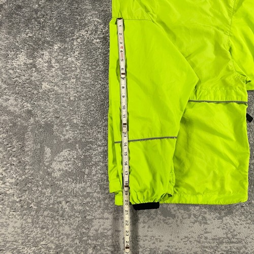 Vintage Nike Windbreaker Jacket Boys Medium Green 1/2 Zip Pullover 90s Y2K Logo - Picture 18 of 20