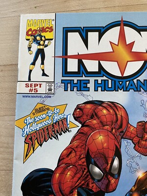 NOVA THE HUMAN ROCKET #5 - SPIDER-MAN APPEARANCE! MARVEL, I