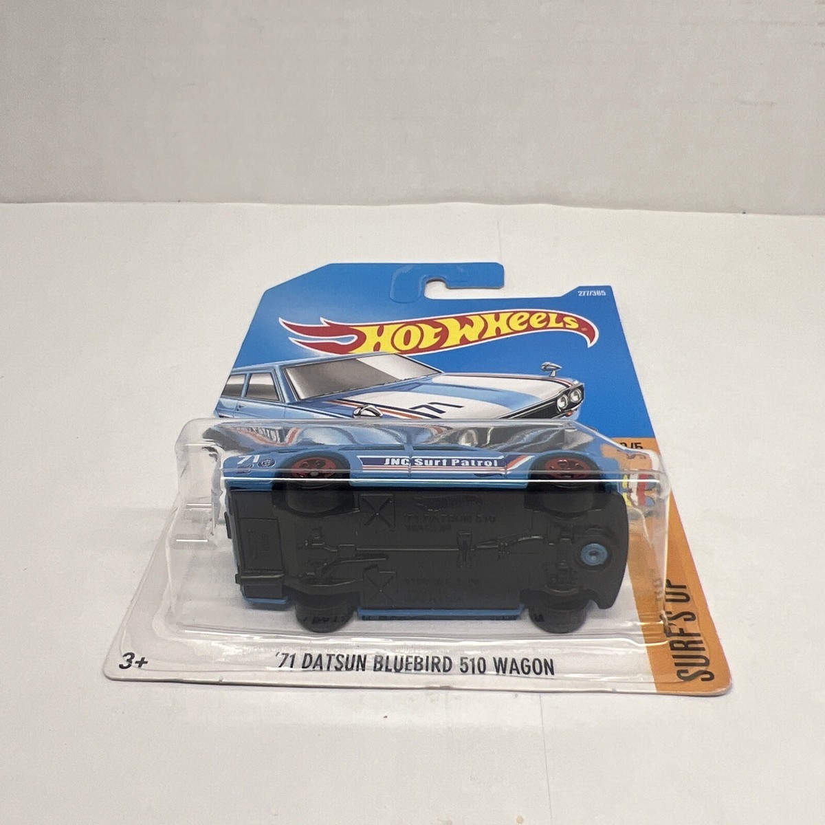 Hot Wheels '71 Datsun Bluebird 510 Wagon Blue 277/365 | eBay