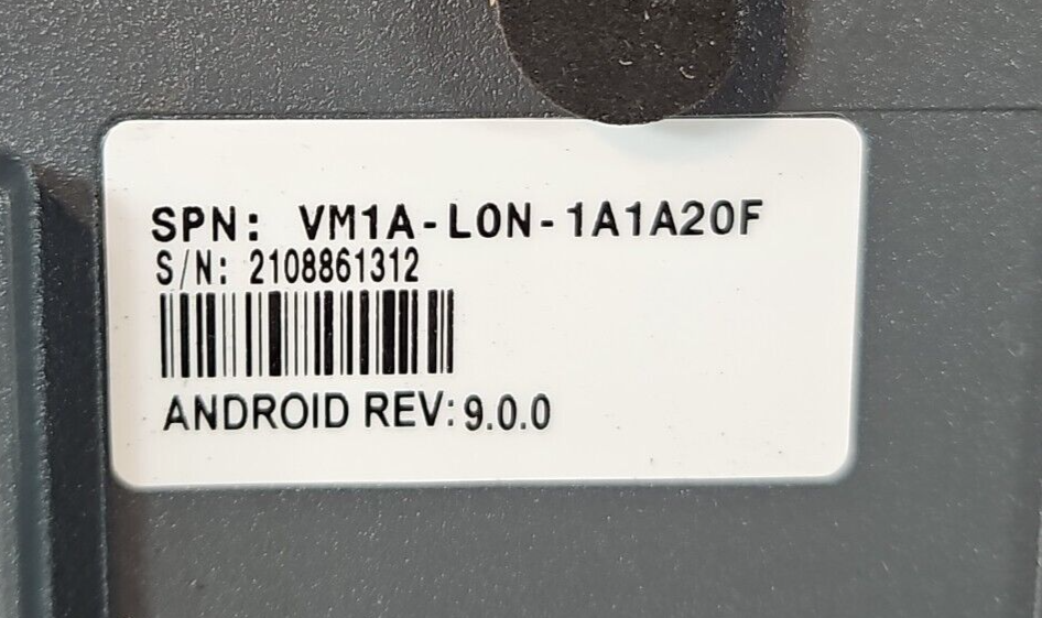 Honeywell Thor VM1A-L0N-1A1A20F Android Vehicle Mounted Computer