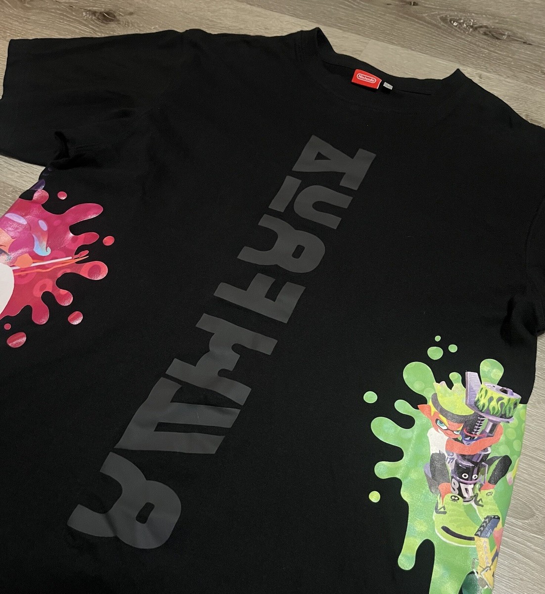 Nintendo 東京 ロンT SQUID or OCTO スプラトーン M ロンT SQUID or OCTO Splatoon【Nintendo TOKYO取り扱い商品