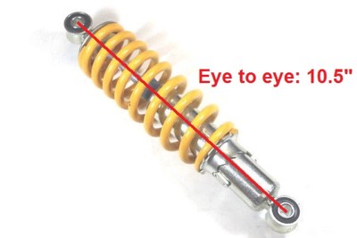 PIT DIRT BIKE SHOCK 10.5'' 270MM SUSPENSION UPGRADED XR50 CRF50 ATV QUAD M SK02