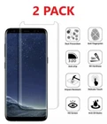 2X Samsung Galaxy Note 8 & Note 9 Case Friendly Tempered Glass Screen Protector