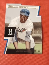2012 JACKIE ROBINSON TOPPS A CUT ABOVE BASEBALL CARD #ACA-22 BROOKLYN DODGERS 