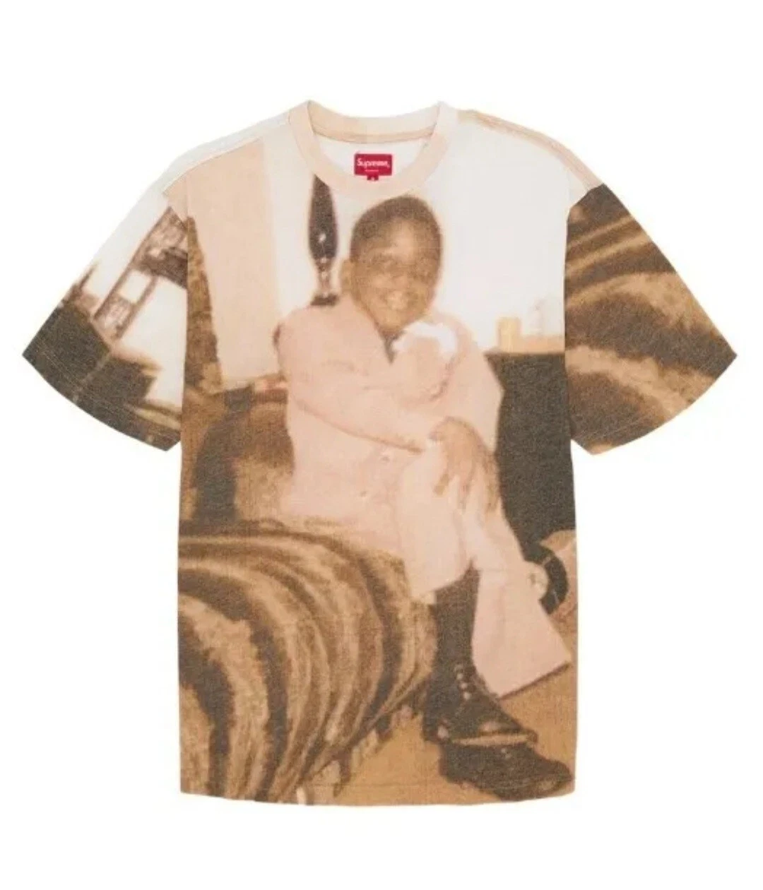 T shirt homme SUPREME SS Notorious BIG Biggie taille moyenne