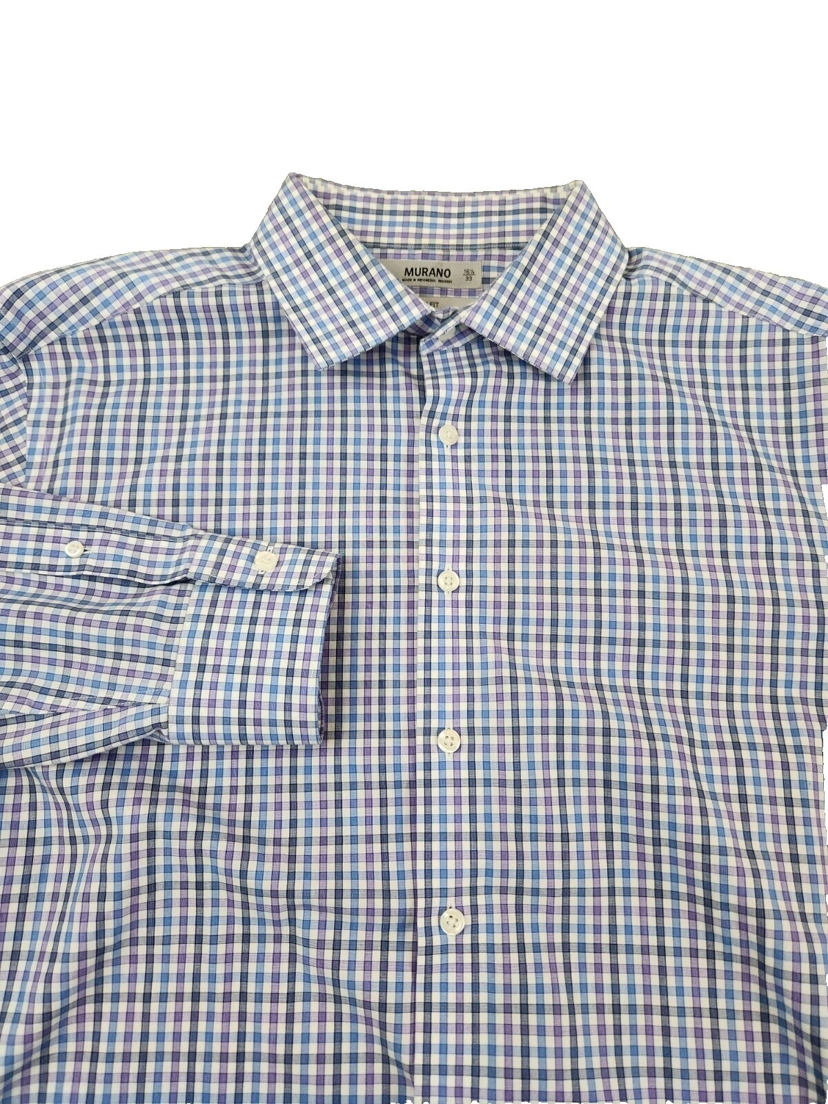 Camisas Sociais Multicolorido Murano mistura de Algodão para Homens