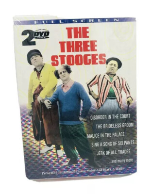 The Three Stooges Shows Full Screen DVD Digitally Remastered 2003