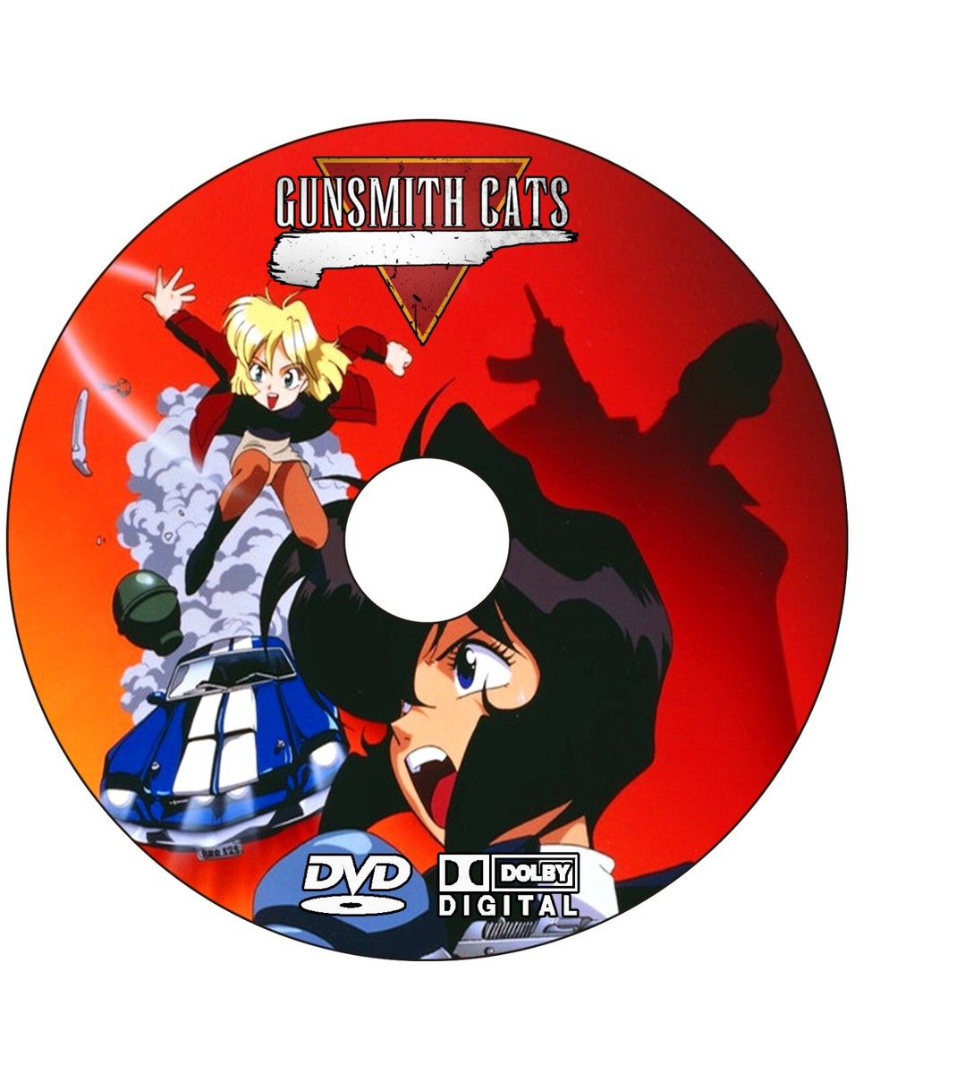 GUNSMITH CATS ガンスミスキャッツ DVD 北米版 アニメ Gunsmith Cats