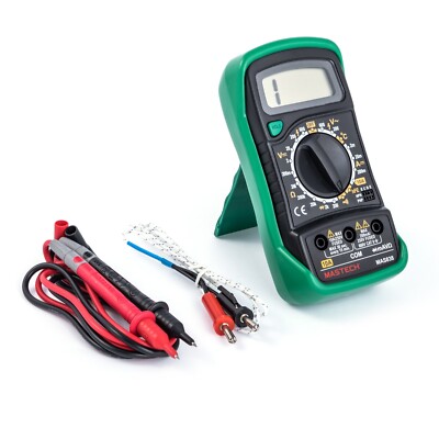 Mastech MAS838 Digital Multimeter 2000 Counts Temperatur K-Typ inkl.