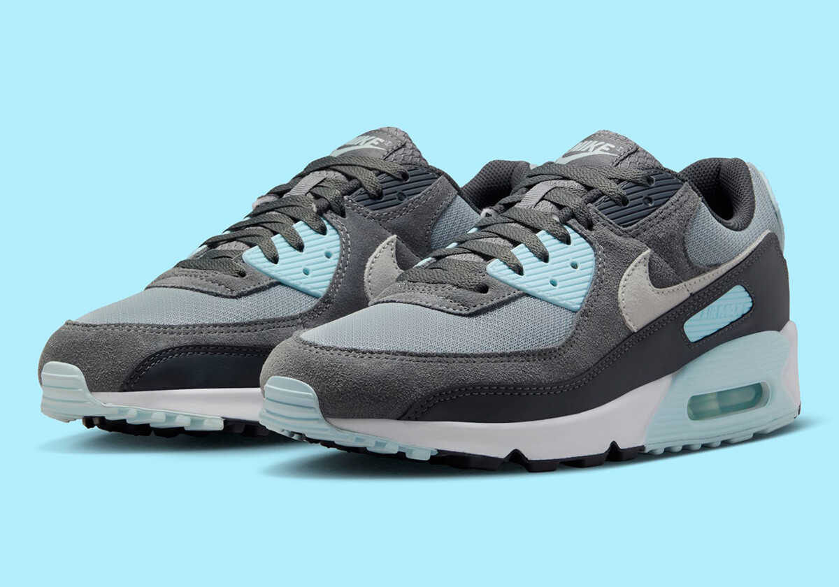 Nike Air Max 90 Light Pumice Photon Dust Glacier Blue Anthracite Nike Air Max 90 Light Pumice Photon Dust Glacier Blue Anthracite