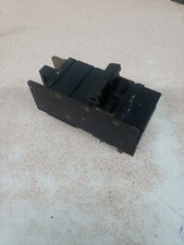 Square D XO220 Circuit Breaker 20 Amp 2 Pole Type XO 120V Black Handle Repaired