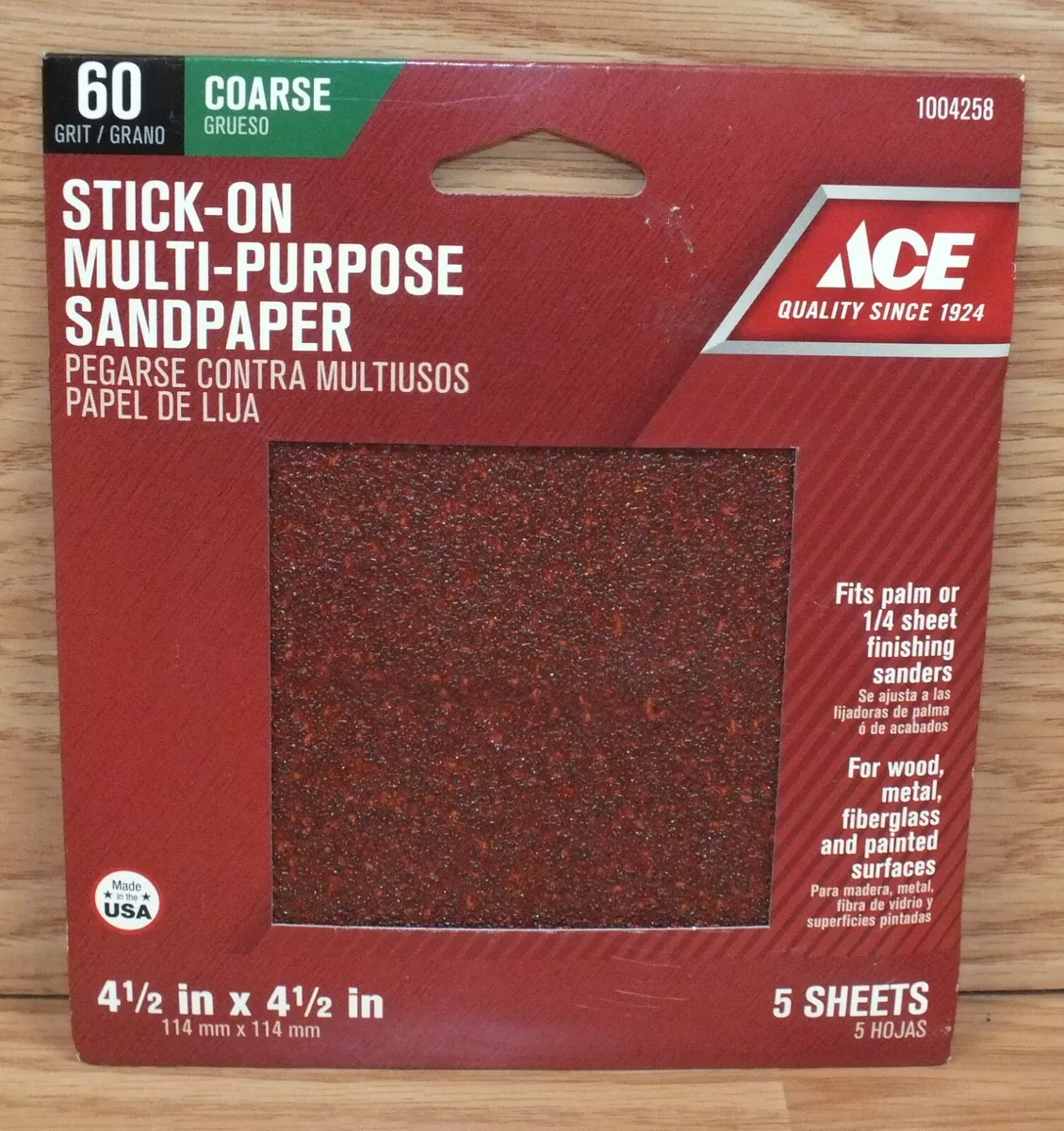 Ace sandpaper hotsell