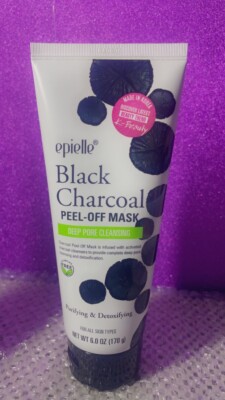 Eppielle Black Charcoal Peeling Off Mask Purifying & Detoxifying 6 Oz.