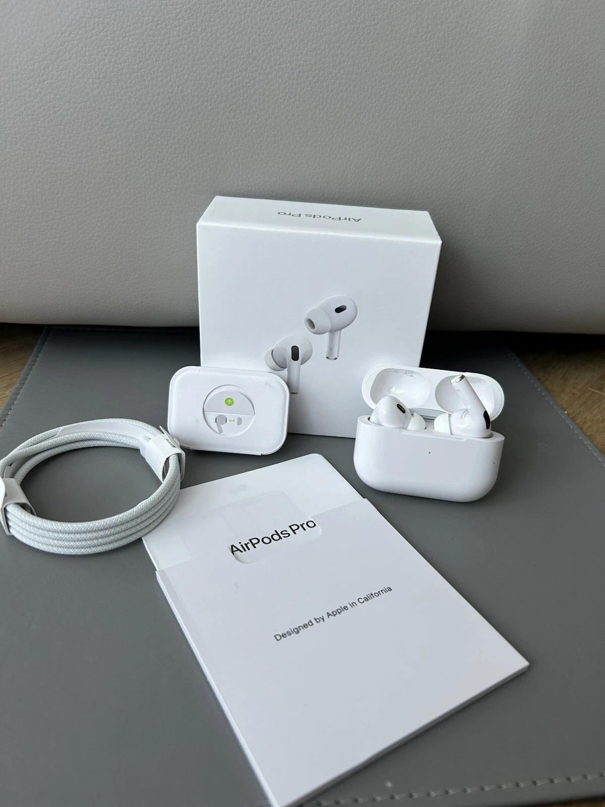 Apple Earphones Pro 2nd Generation with MagSafe Wireless Charging Case White` Apple Earphones Pro 2nd Generation with MagSafe Wireless Charging Case White`