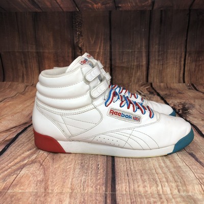 reebok high tops 80s marron