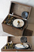ANTIQUE GERMAN INSTRUMENT DEVICE TELEPHONE LINE MEASURING / PJB / 1900s 