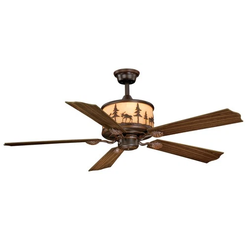 Vaxcel Lighting Yellowstone 56 Yellowstone 56" 5 Blade Indoor - Bronze - Picture 1 of 11