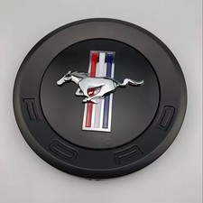 1pc Rear Decklid Running Horse Emblem 3d Black Badge Fits Mustang