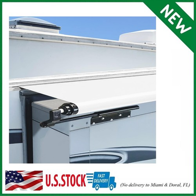 #ad RV Slide Out Awning Fabric 170inch Only White $74.20
