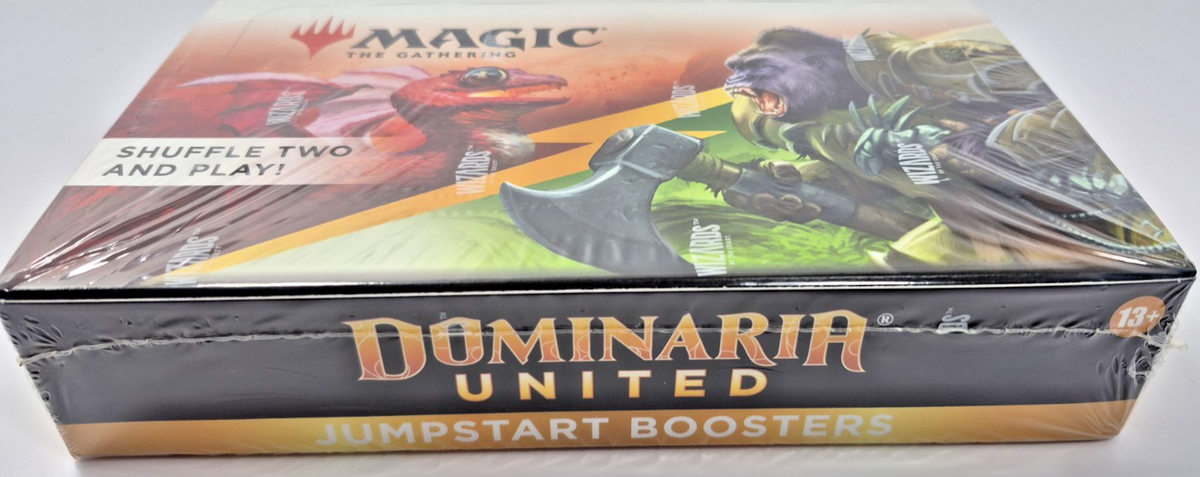 mtg dominaria united jumpstart booster box MTG Dominaria United Jumpstart Boosters Box New Factory Sealed