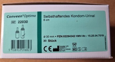Urinalkondome Selbsthaftendes COLOPLAST 8cm zu 30mm